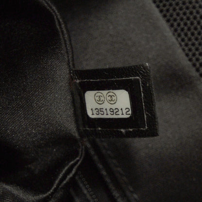 Chanel Canvas Drawstring CC Hobo Black 9 of 9