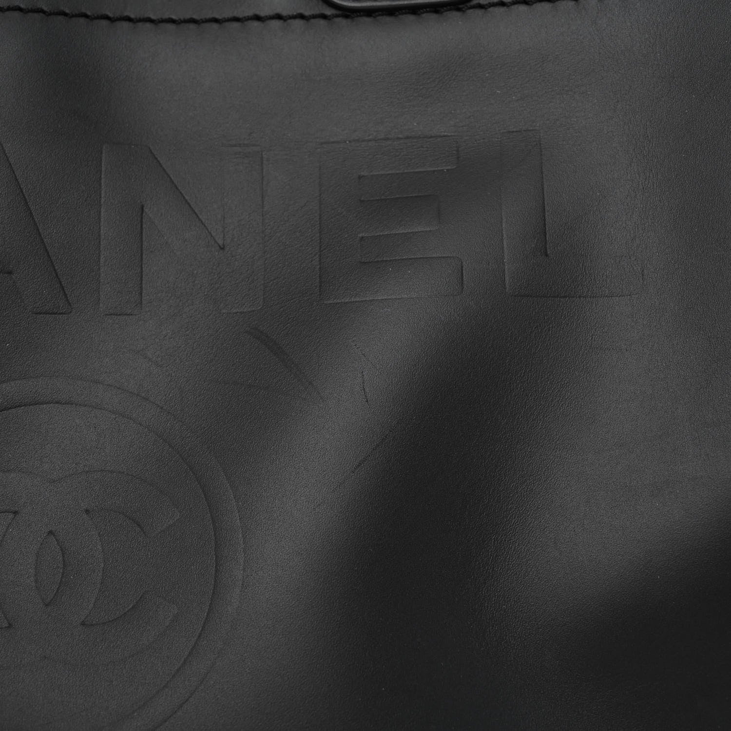 Chanel Calfskin Medium Deauville Tote Black 15 of 15