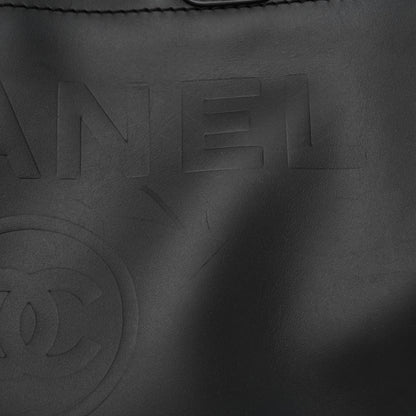 Chanel Calfskin Medium Deauville Tote Black 15 of 15