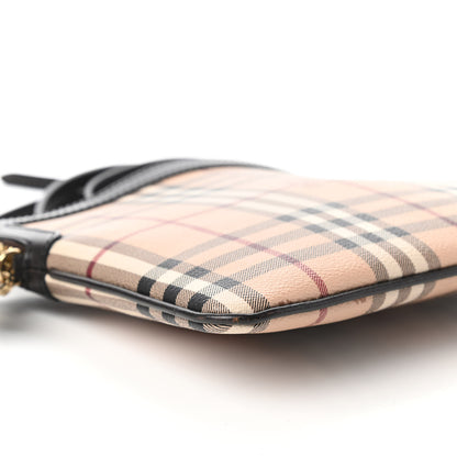 Burberry Haymarket Check Crossbody Black 6 of 10