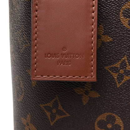 Louis Vuitton Monogram V Tote MM Black 8 of 12