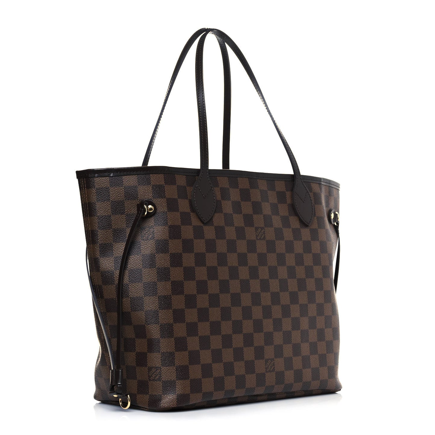 Damier Ebene Neo Neverfull MM Rose Ballerine