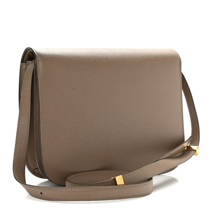 Celine Liege Calfskin Medium Classic Box Flap Bag Taupe 3 of 11
