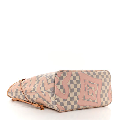 Louis Vuitton Damier Azur Tahitienne Neverfull MM 2 of 11