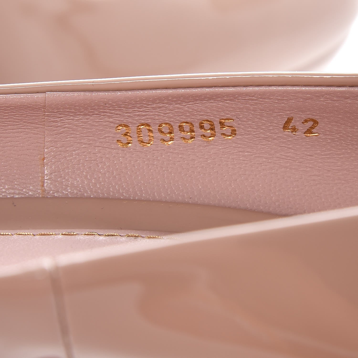 Gucci Vernice Lisbeth Platform Pumps 42 Nude 7 of 13