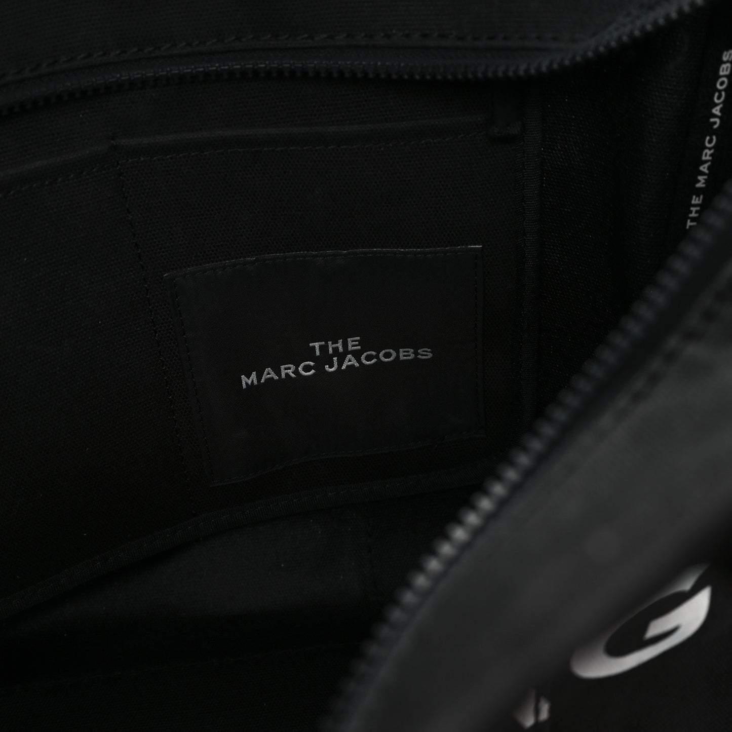 Cotton Canvas Large The Tote Bag Black