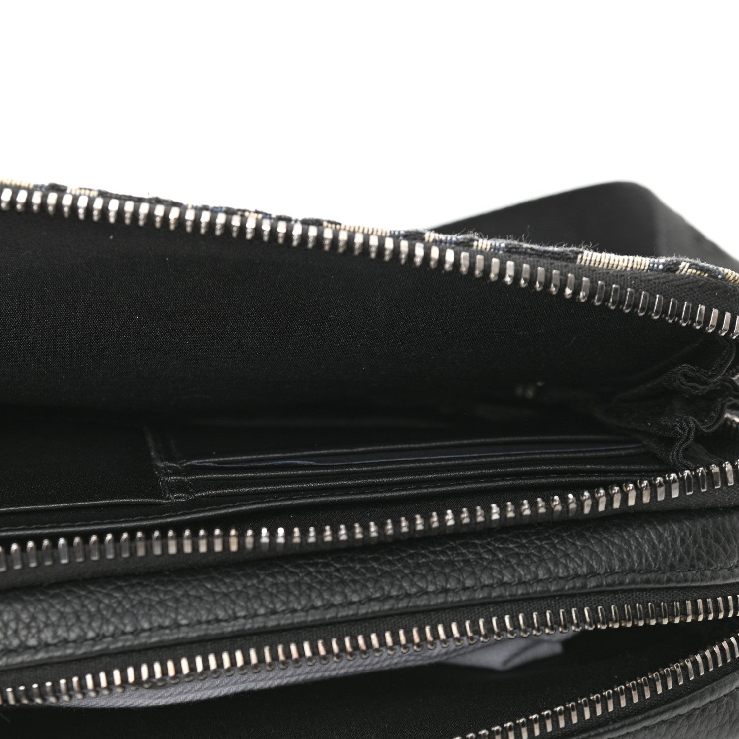 Christian Dior Oblique Pouch Navy Blue 6 of 11