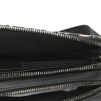 Christian Dior Oblique Pouch Navy Blue 6 of 11