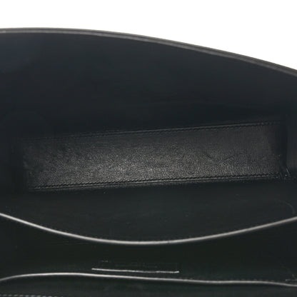 Saint Laurent Grain de Poudre Medium Classic Monogram Cassandra Top Handle Black 5 of 9