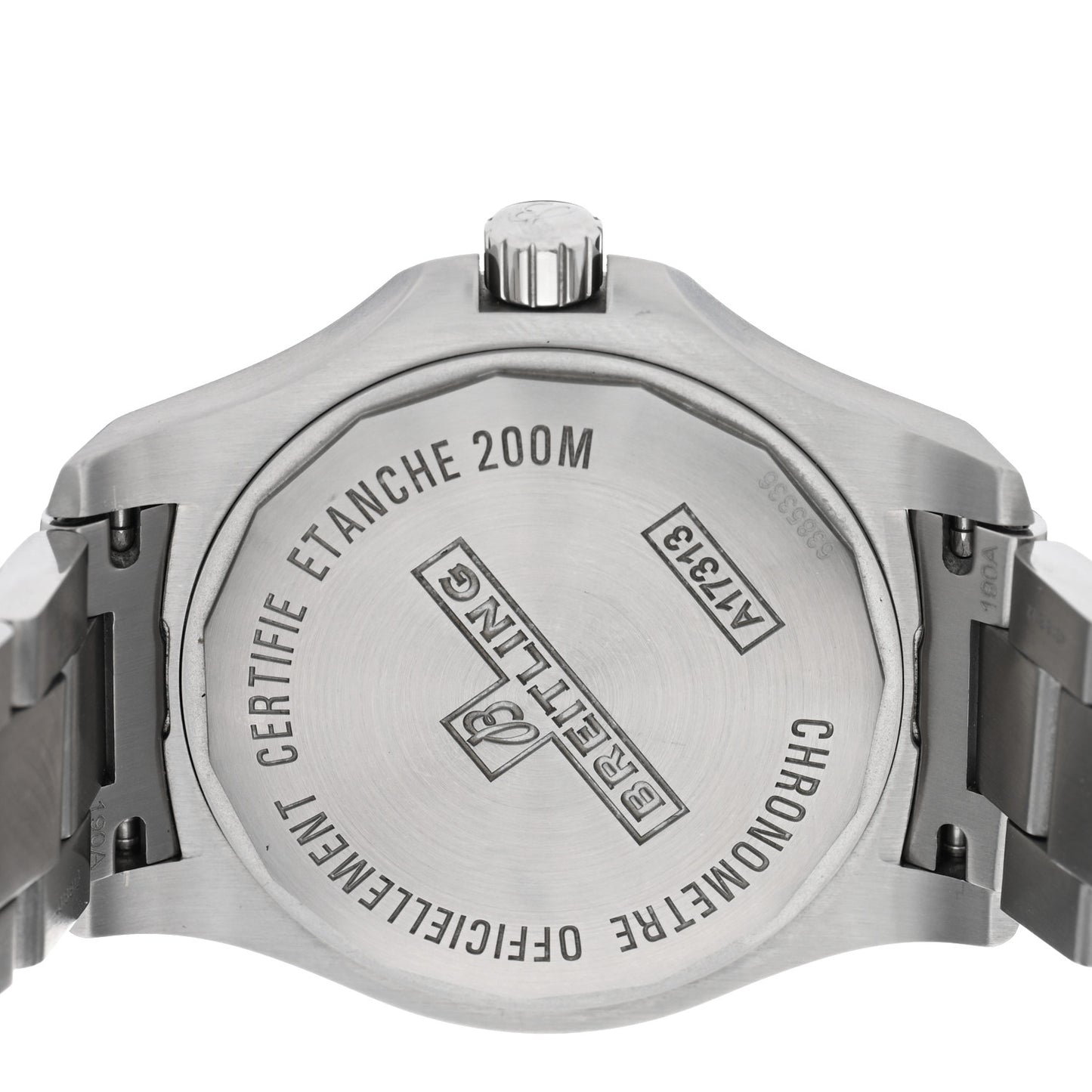 Stainless Steel 41mm Chronomat Colt Automatic Watch Silver A17313101G1A1