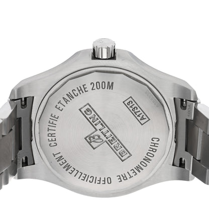 Breitling Stainless Steel 41mm Chronomat Colt Automatic Watch Silver A17313101G1A1 4 of 5