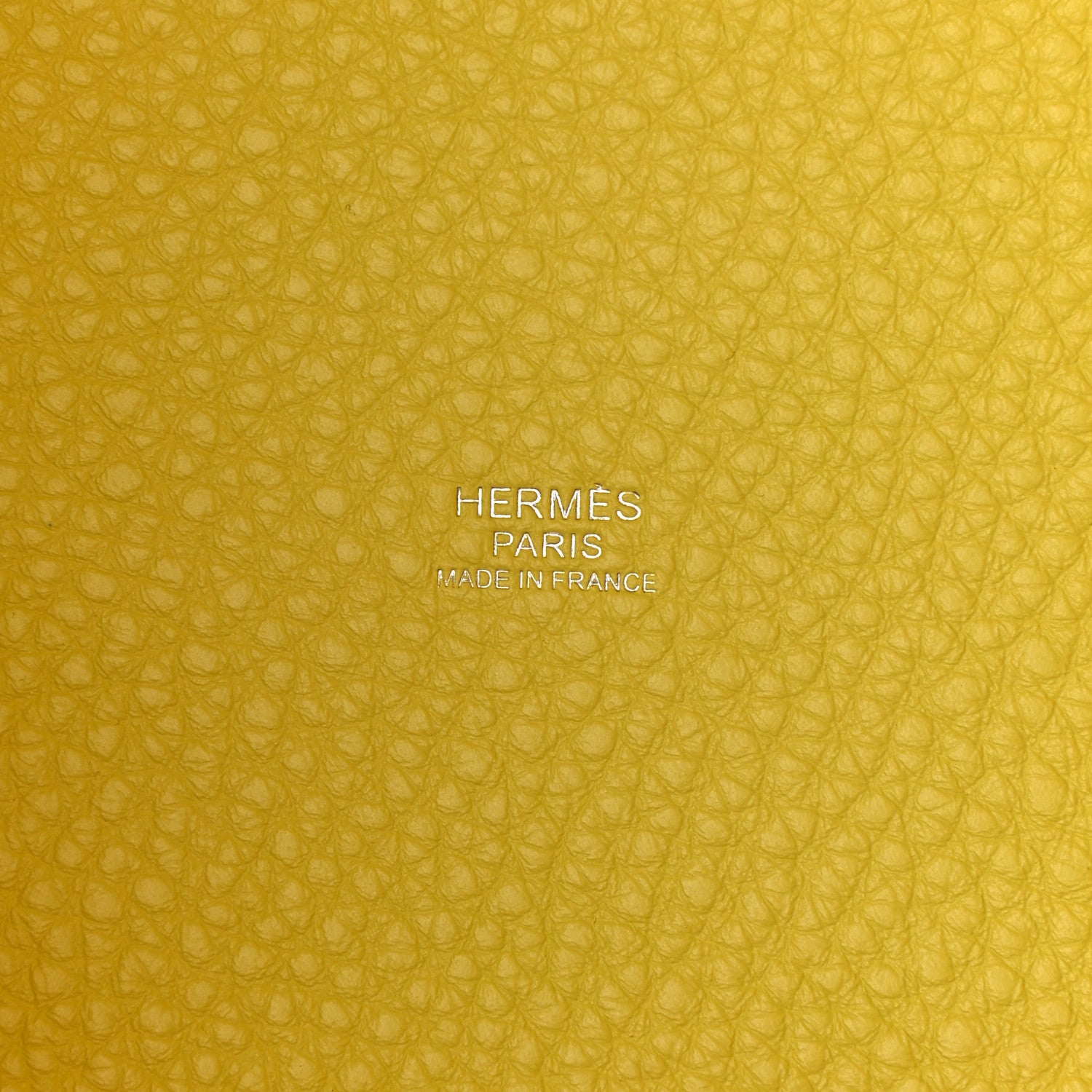 Hermes Taurillon Clemence Casaque Picotin Lock 18 PM Lime Sesame 6 of 9