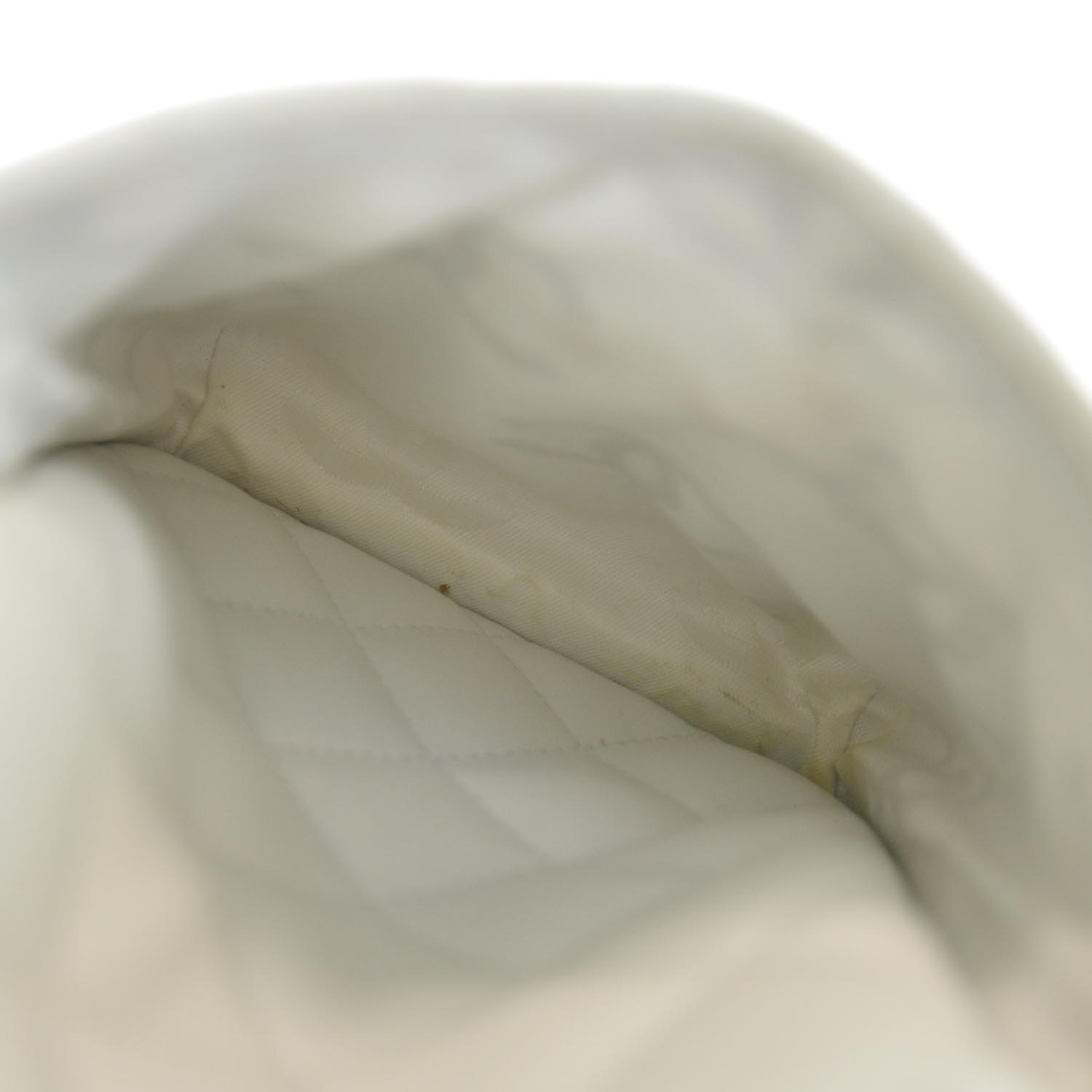 Chanel Python Cambon Shoulder Bag White 8 of 11