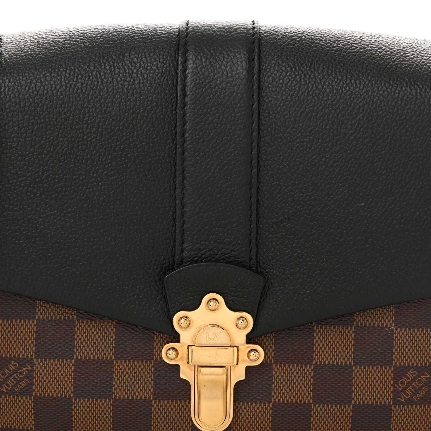 Louis Vuitton Damier Ebene Clapton Black 8 of 11