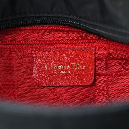 Christian Dior Nylon Cannage Medium Lady Dior Black 6 of 9