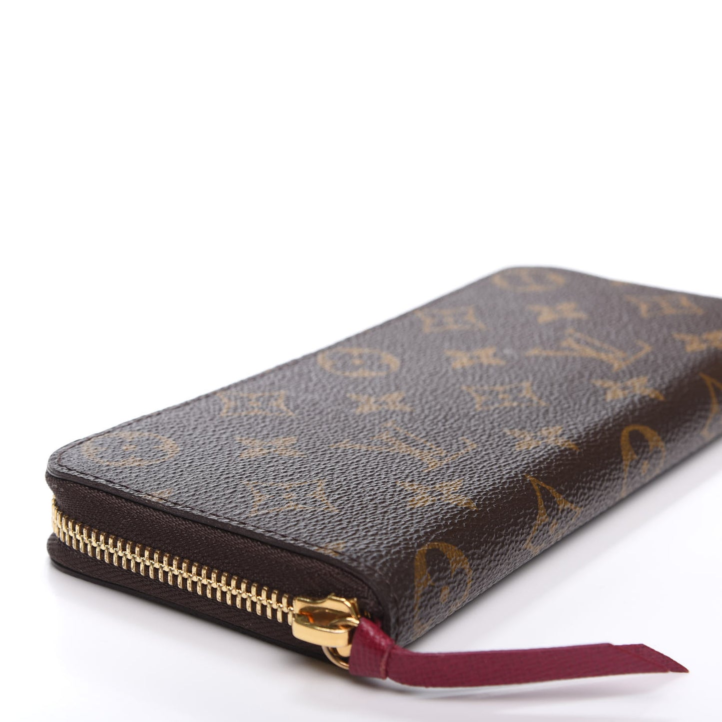 Monogram Clemence Wallet Fuchsia