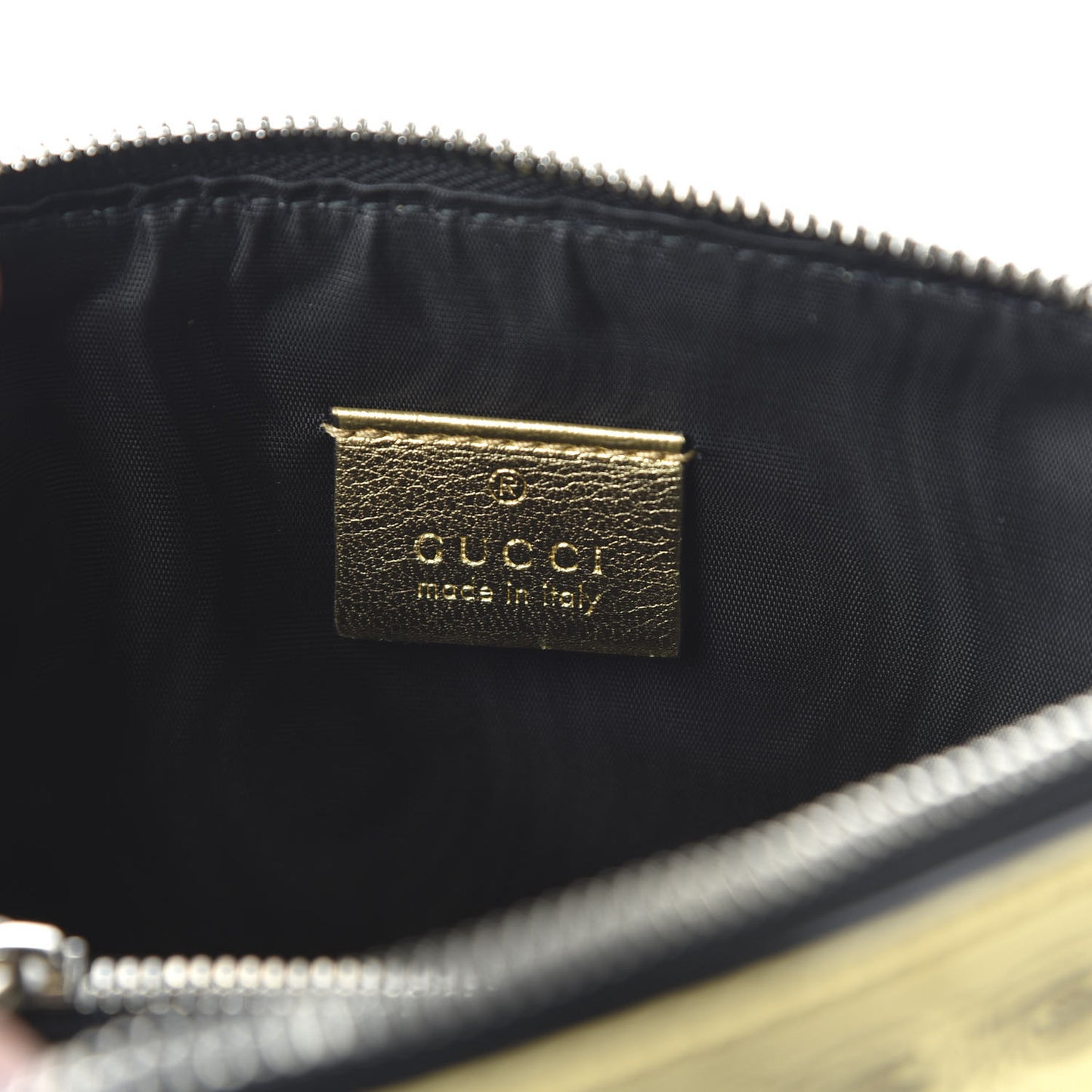 X SEGA Calfskin GUCCY Stars Mini Dome Shoulder Bag Gold
