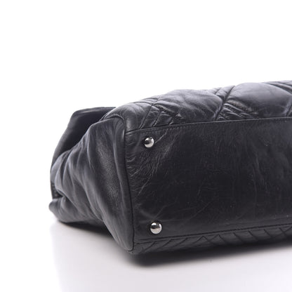 Chanel Lambskin In and Out XL Maxi Flap Black 11 of 12