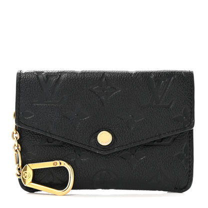Louis Vuitton Empreinte Key Pouch Black 1 of 9