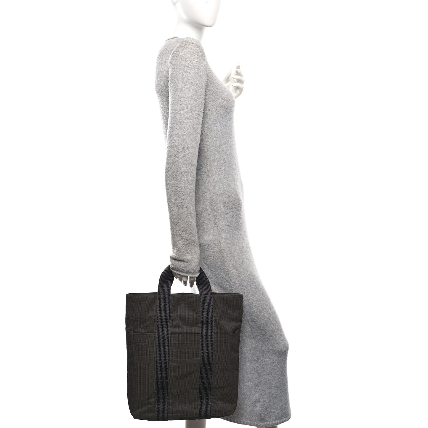Canvas Herline Cabas Grey