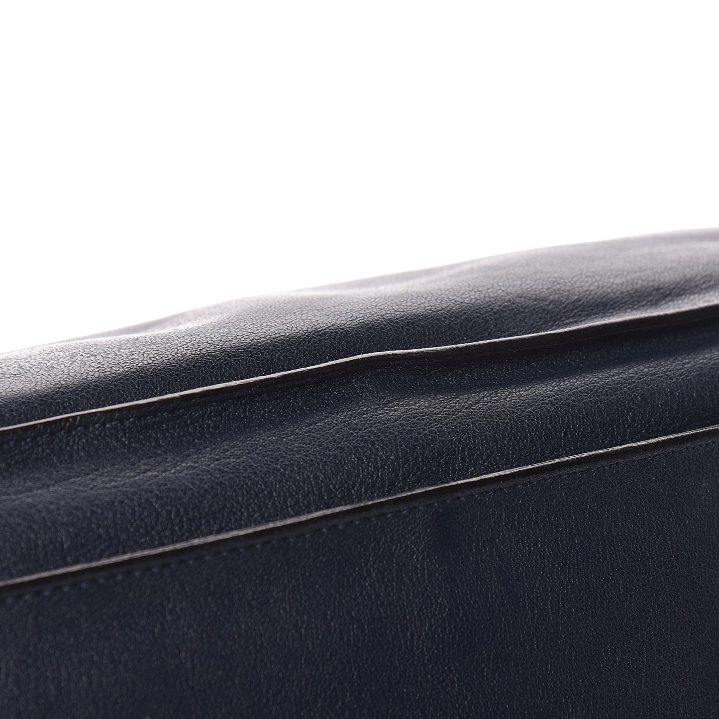 Lambskin Fringe Medium PS1 Satchel Midnight