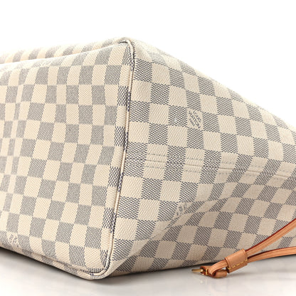 Louis Vuitton Damier Azur Neo Neverfull GM Rose Ballerine 8 of 8