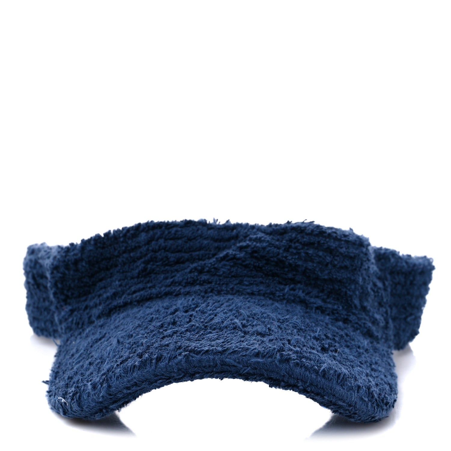 Chanel Cotton Terrycloth CC Visor Blue 3 of 7
