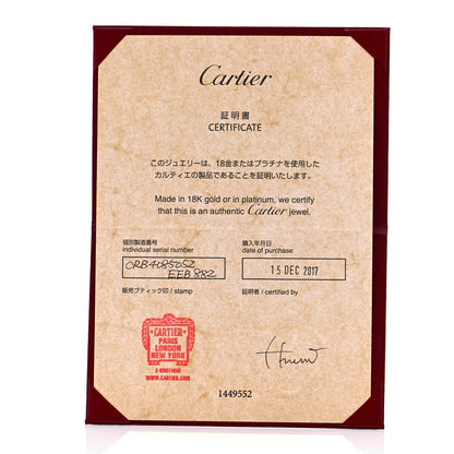 Cartier 18K Yellow Gold 3.5mm LOVE Wedding Band Ring 52 6 6 of 6