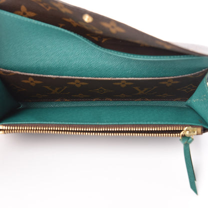 Louis Vuitton Monogram Emilie Wallet Vert 5 of 15