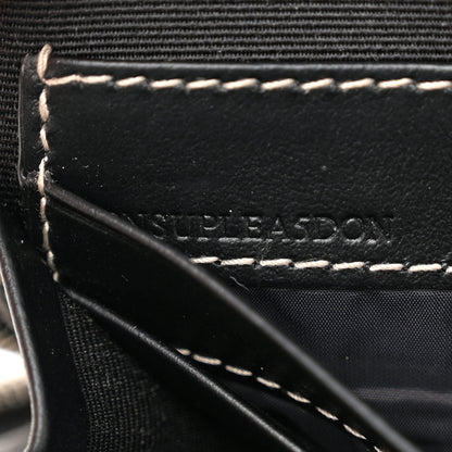 Burberry E-Canvas Check Phone Crossbody Bag Dark Birch Brown 7 of 10