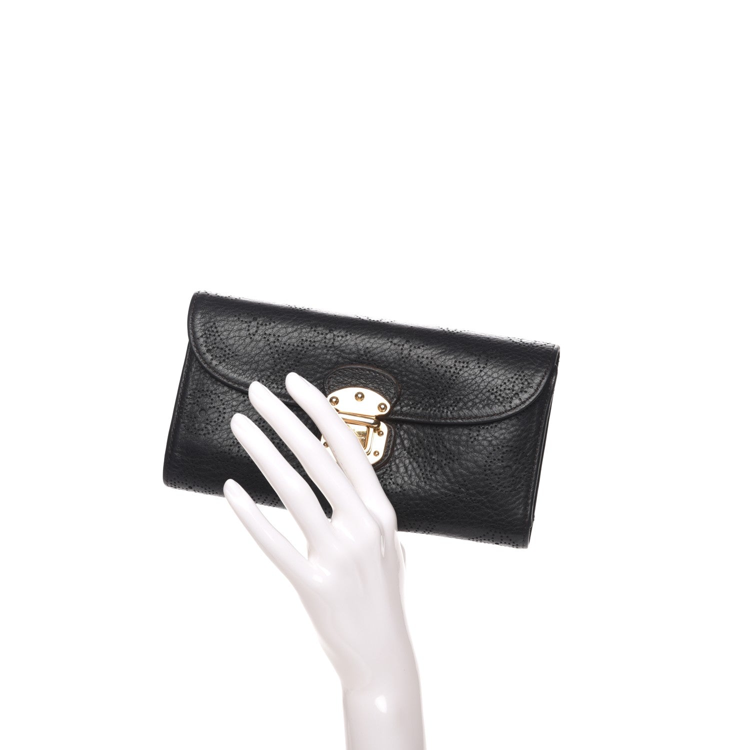 Louis Vuitton Mahina Amelia Wallet Black 2 of 8