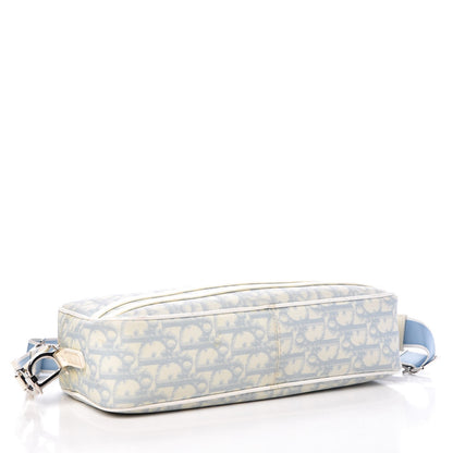 Christian Dior Monogram Girly Messenger Bag Blue 4 of 17