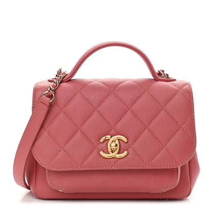 Chanel Caviar Quilted Small Business Affinity Flap Pink 1 of 15