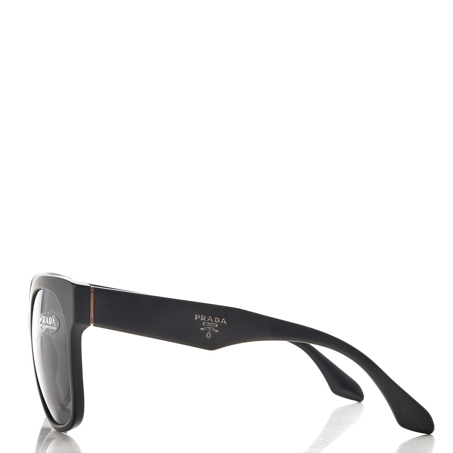 Prada Acetate Sunglasses SPR 10R Black 3 of 8