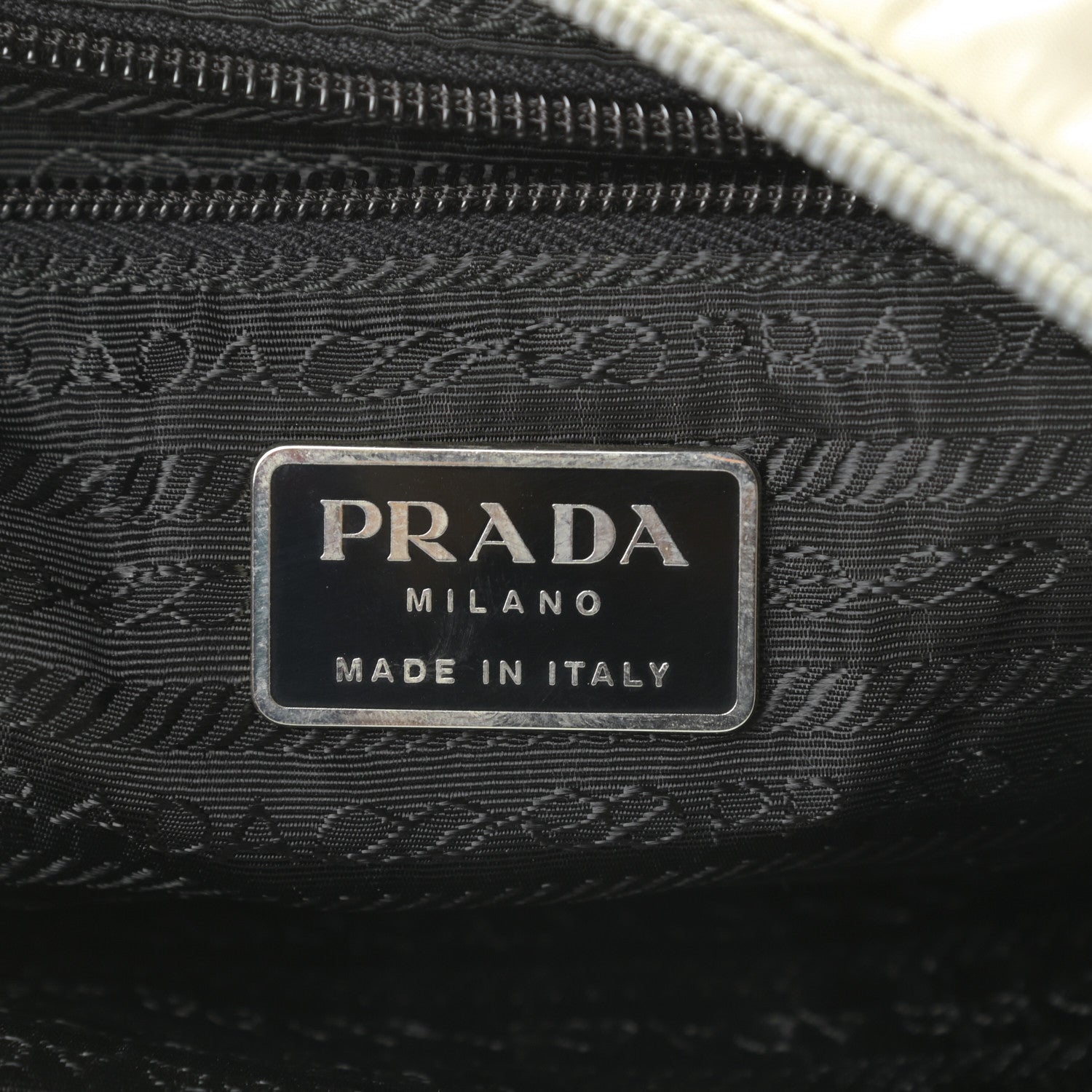 Prada Nylon Vela Shoulder Bag Lino 6 of 14