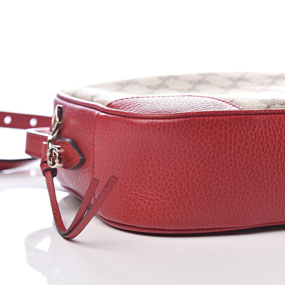 Gucci Monogram Mini Bree Messenger Bag Red 7 of 9