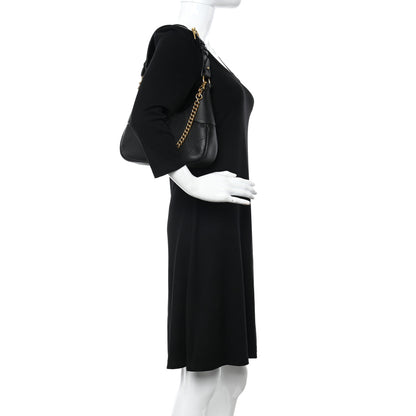 Gucci Goatskin Small Aphrodite Shoulder Bag Black 2 of 10