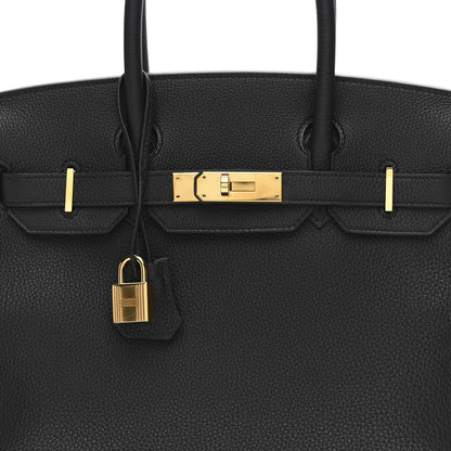 Hermes Togo Birkin 30 Black 8 of 11