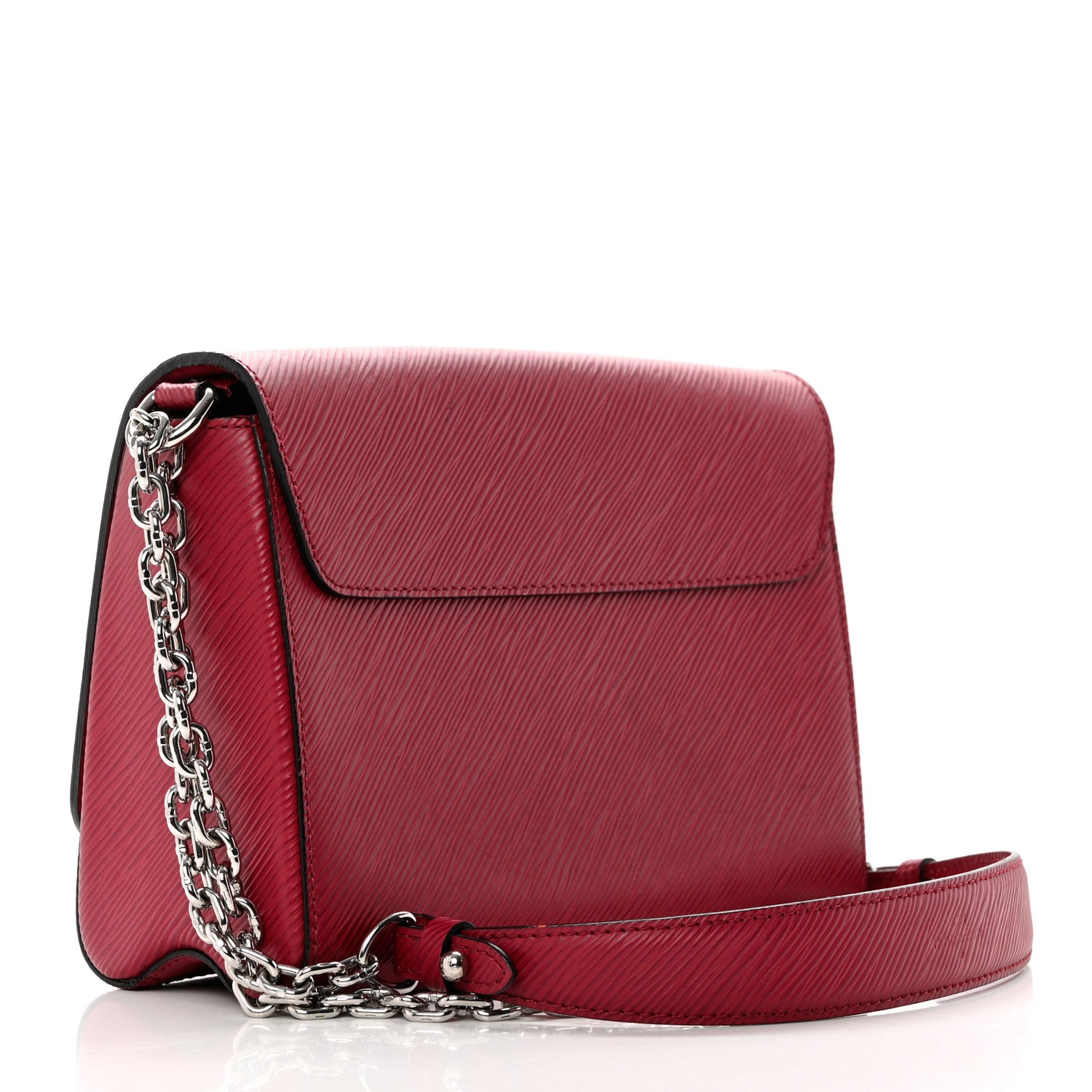 Louis Vuitton Epi Twist Shoulder Bag MM Fuchsia 4 of 10