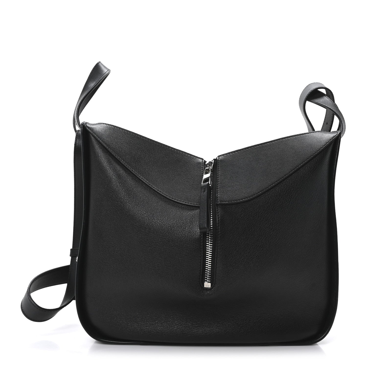 Loewe Calfskin Medium Hammock Shoulder Bag Black 1 of 9