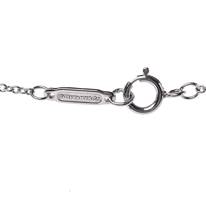 Tiffany Platinum Diamond Horseshoe Pendant Necklace 6 of 6