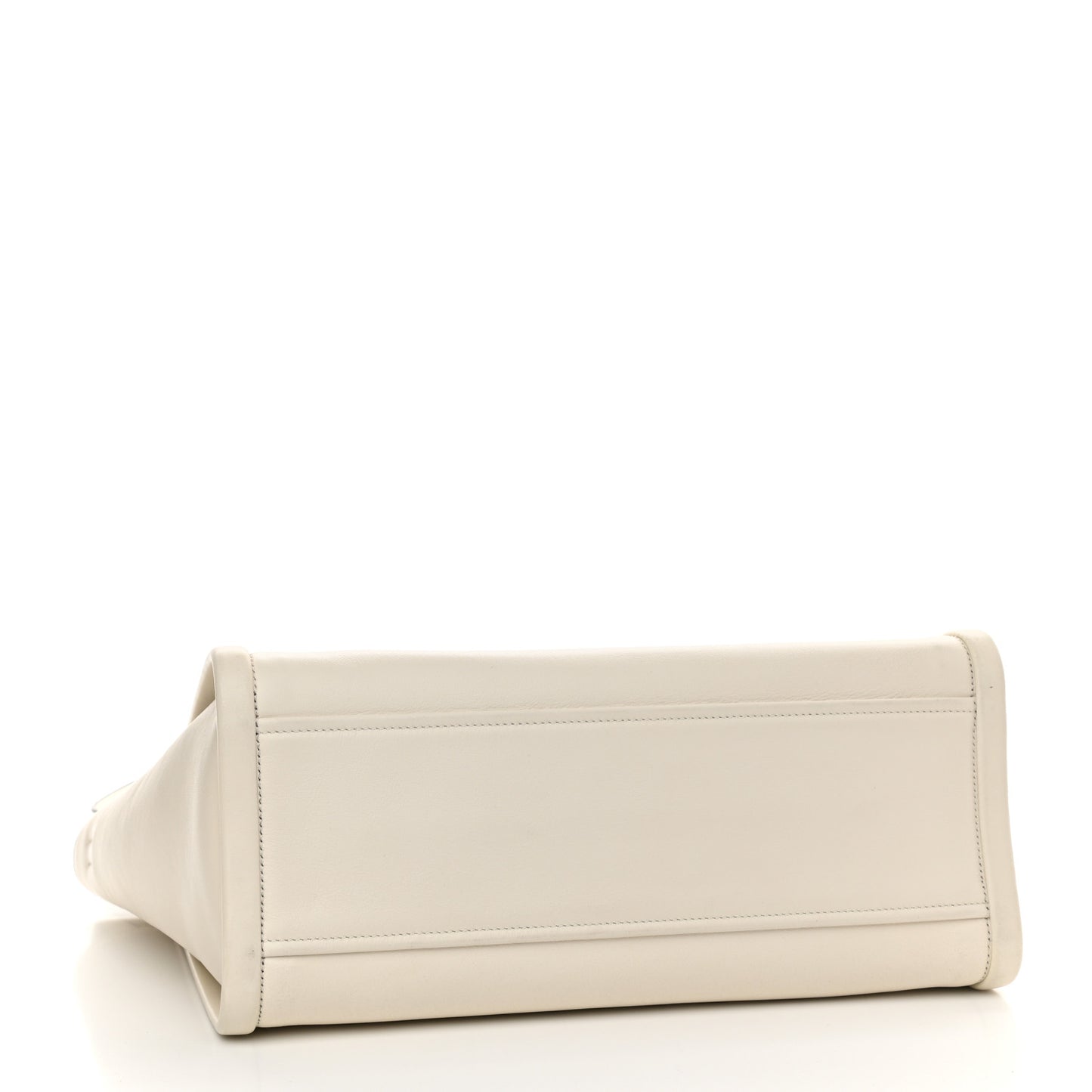 Soft Calfskin Concept Tote White
