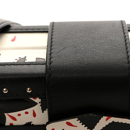 Louis Vuitton Calfskin Graphic Print Petite Malle 13 of 15