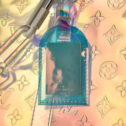 Louis Vuitton PVC Monogram Keepall Bandouliere 50 Iridescent Prism 8 of 10
