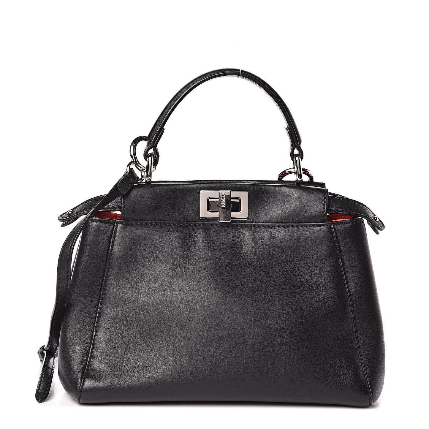 Nappa Karung Monster Eyes Mini Peekaboo Iconic Satchel Black Papavero