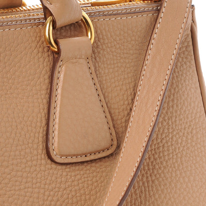 Prada Vitello Daino Large Double Zip Tote Sughero 13 of 13