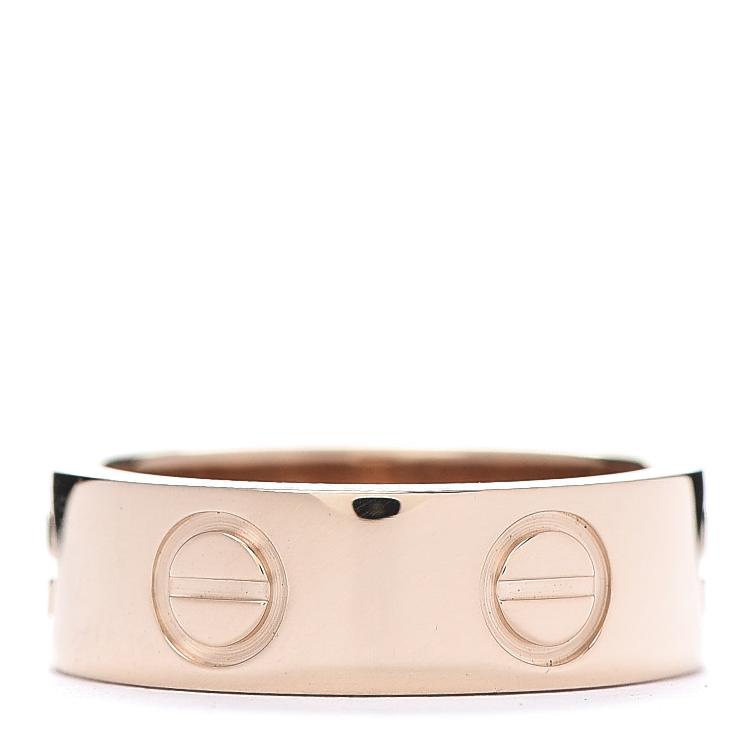 Cartier 18K Pink Gold 5.5mm LOVE Ring 45 3.25 3 of 5