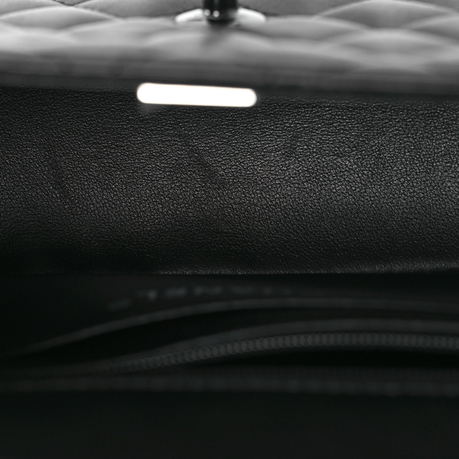 Chanel Lambskin Quilted Mini Top Handle Rectangular Flap So Black 5 of 12