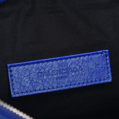 Balenciaga Agneau Arena Classic Hardware Medium Clip Bleu Cobalt 6 of 7