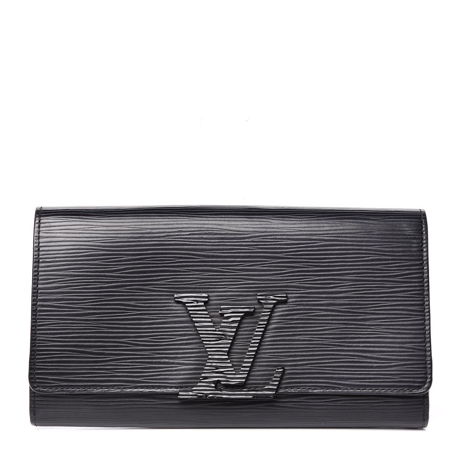 Louis Vuitton Epi Louise Wallet Black 1 of 9